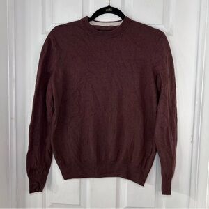 Christian Lacroix Sweater 100% Extrafine Merino Wool Brown Women’s Size Medium